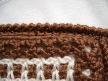 Crab Stitch Edging